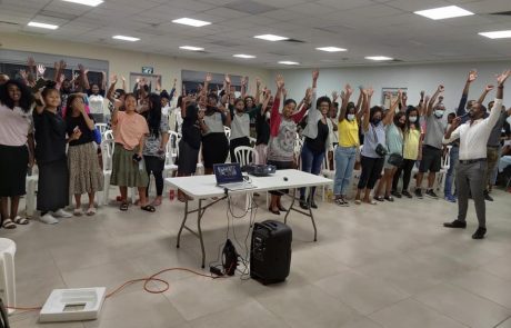 הרצאה מעוררת השראה במרכז צעירים קריית מוצקין